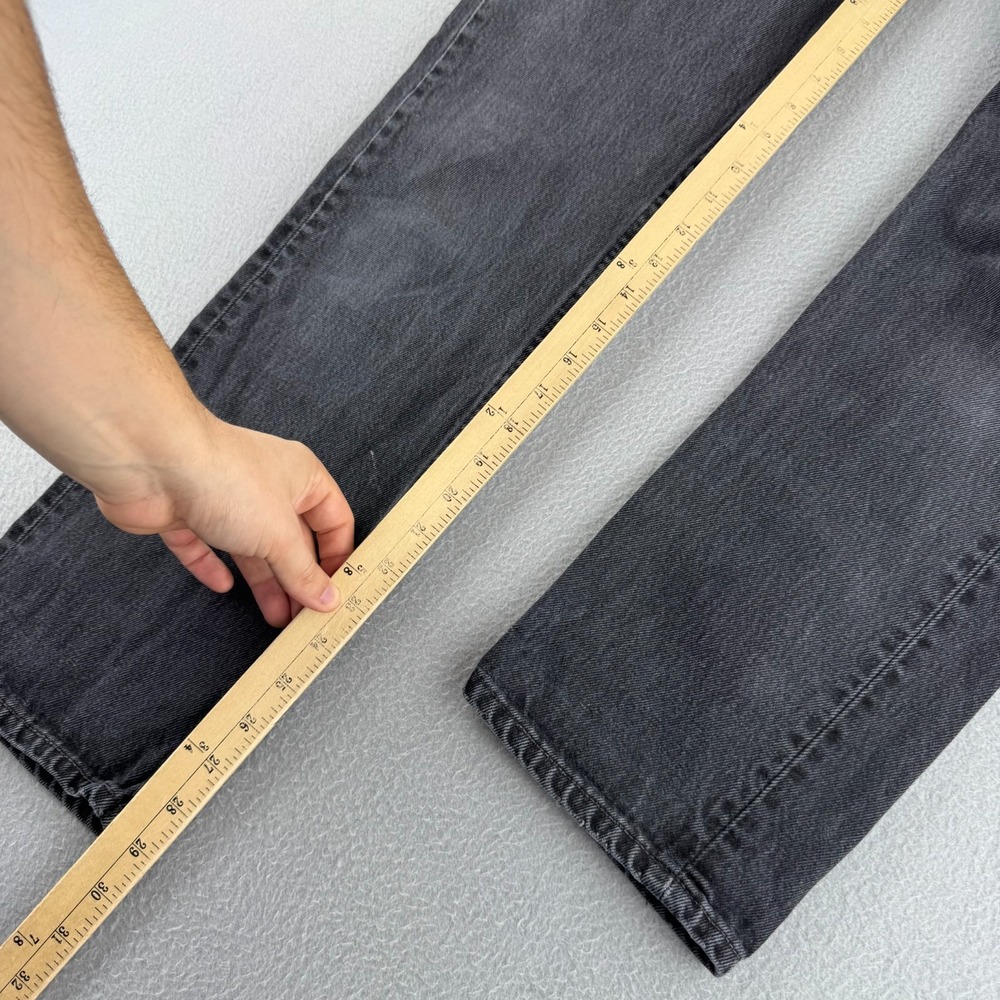 Vintage Levis Jeans Womens 29 (Fits 27x29) Black 501 Made in USA - Picture 11 of 16